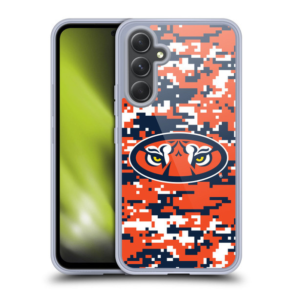 Auburn University AU Auburn University Digital Camouflage Soft Gel Case for Samsung Galaxy A54 5G