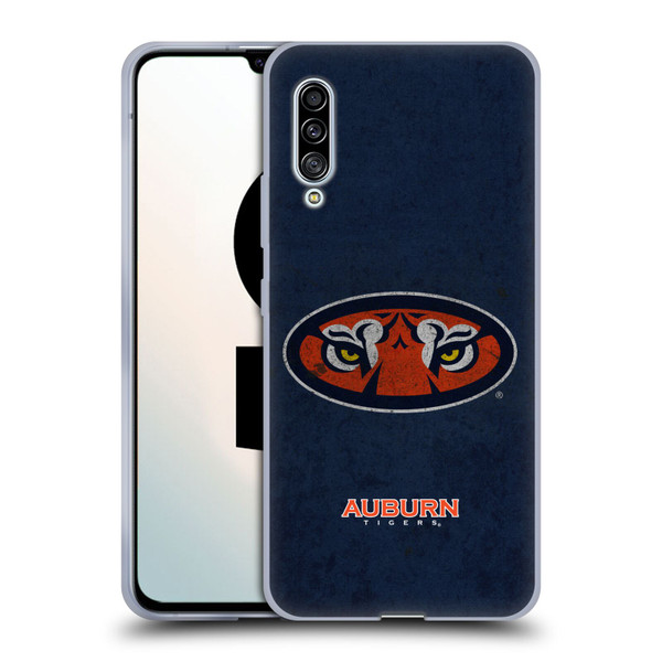 Auburn University AU Auburn University Distressed Look Soft Gel Case for Samsung Galaxy A90 5G (2019)