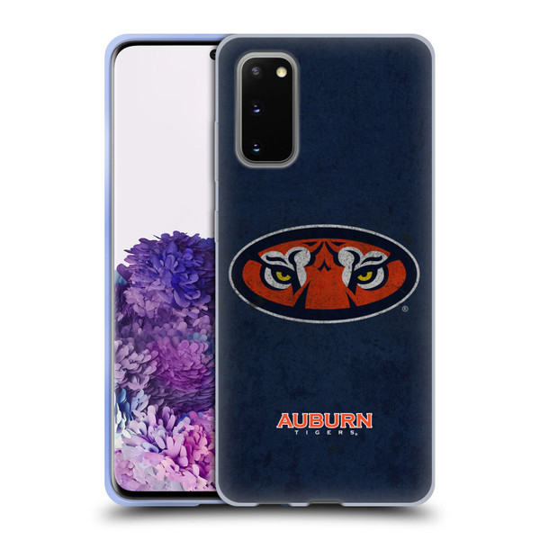 Auburn University AU Auburn University Distressed Look Soft Gel Case for Samsung Galaxy S20 / S20 5G