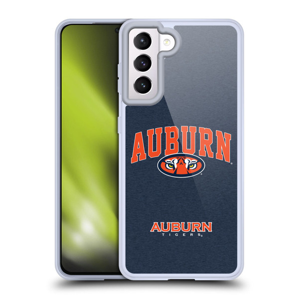 Auburn University AU Auburn University Campus Logotype Soft Gel Case for Samsung Galaxy S21 5G