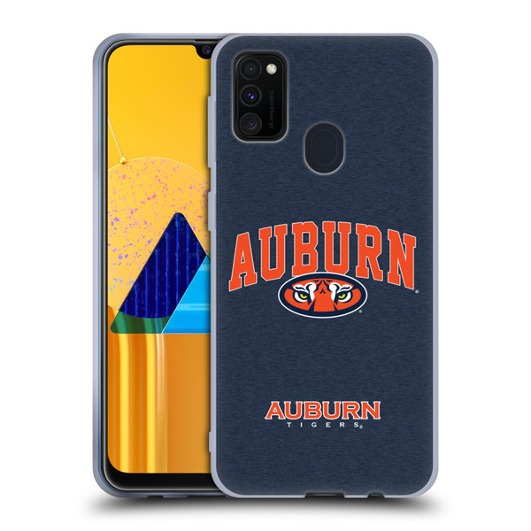 Auburn University AU Auburn University Campus Logotype Soft Gel Case for Samsung Galaxy M30s (2019)/M21 (2020)