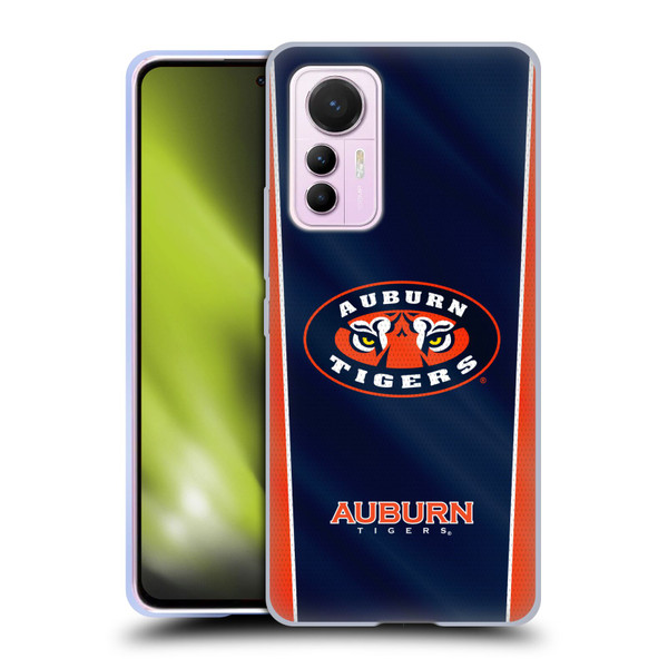 Auburn University AU Auburn University Banner Soft Gel Case for Xiaomi 12 Lite