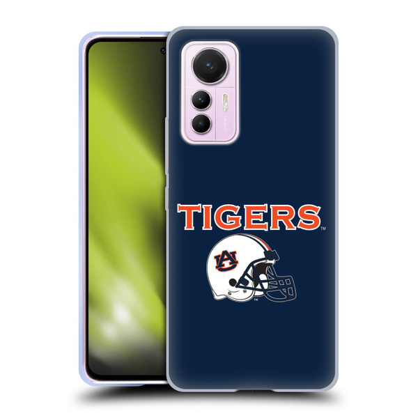 Auburn University AU Auburn University Helmet Logotype Soft Gel Case for Xiaomi 12 Lite