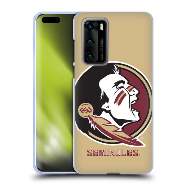 Florida State University FSU Florida State University Oversized Icon Soft Gel Case for Huawei P40 5G