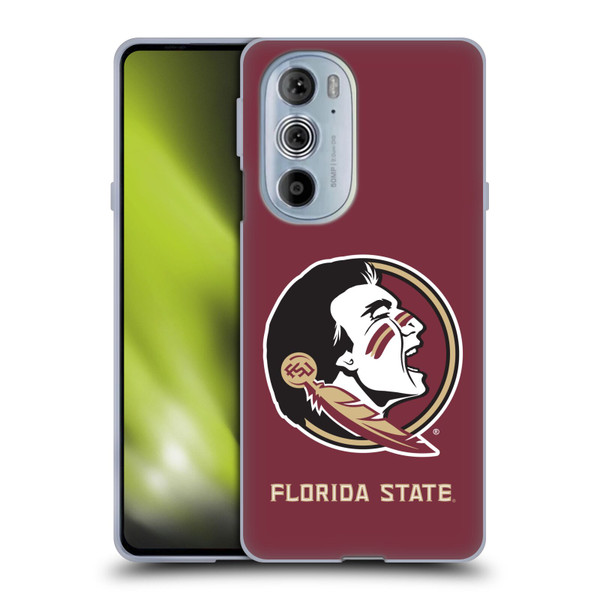 Florida State University FSU Florida State University Plain Soft Gel Case for Motorola Edge X30