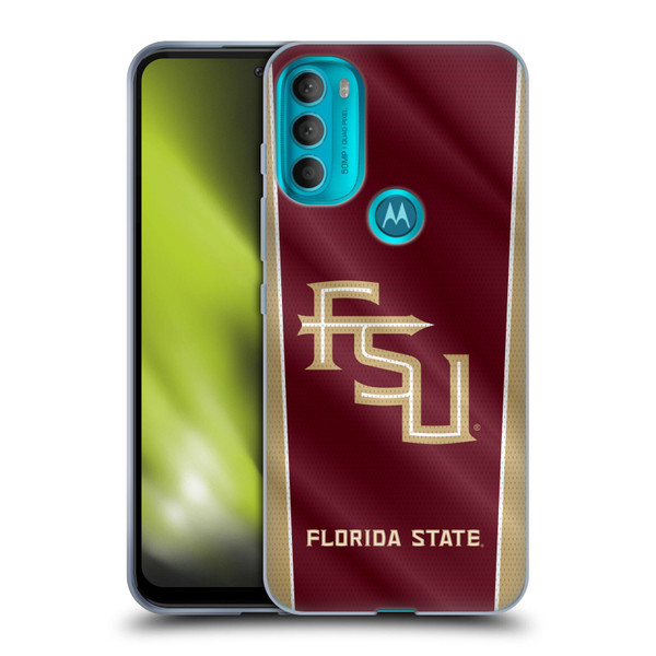 Florida State University FSU Florida State University Banner Soft Gel Case for Motorola Moto G71 5G