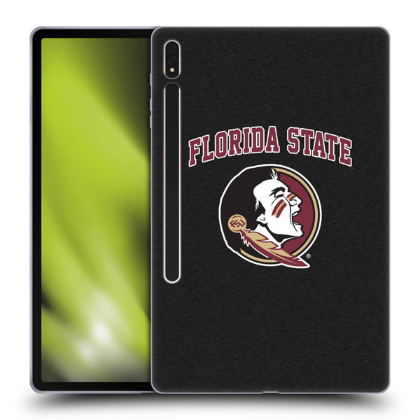 Florida State University FSU Florida State University Campus Logotype Soft Gel Case for Samsung Galaxy Tab S8 Plus