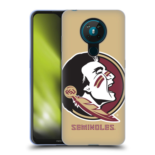 Florida State University FSU Florida State University Oversized Icon Soft Gel Case for Nokia 5.3