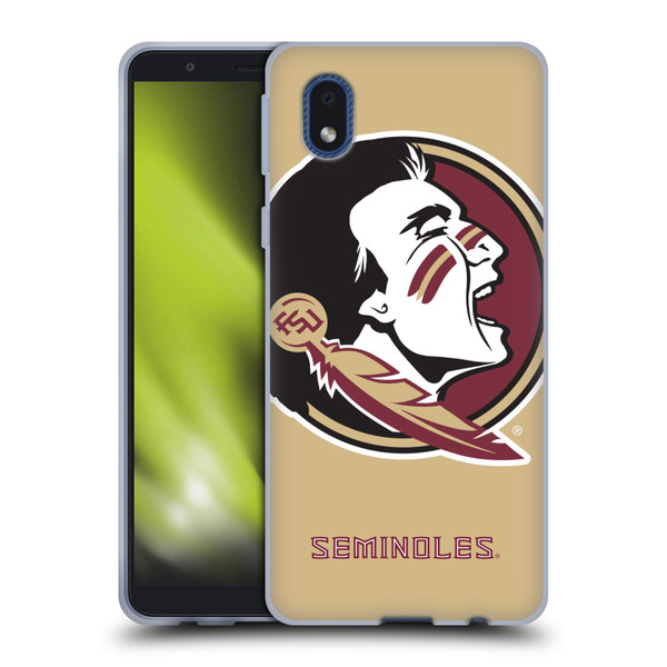 Florida State University FSU Florida State University Oversized Icon Soft Gel Case for Samsung Galaxy A01 Core (2020)