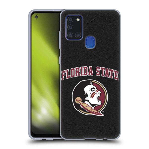 Florida State University FSU Florida State University Campus Logotype Soft Gel Case for Samsung Galaxy A21s (2020)