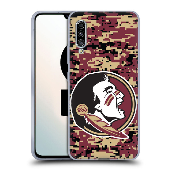 Florida State University FSU Florida State University Digital Camouflage Soft Gel Case for Samsung Galaxy A90 5G (2019)