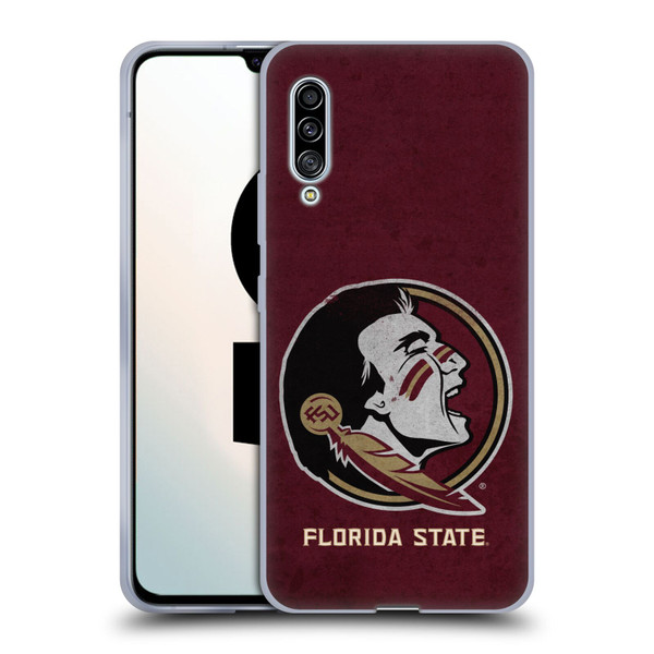 Florida State University FSU Florida State University Distressed Soft Gel Case for Samsung Galaxy A90 5G (2019)