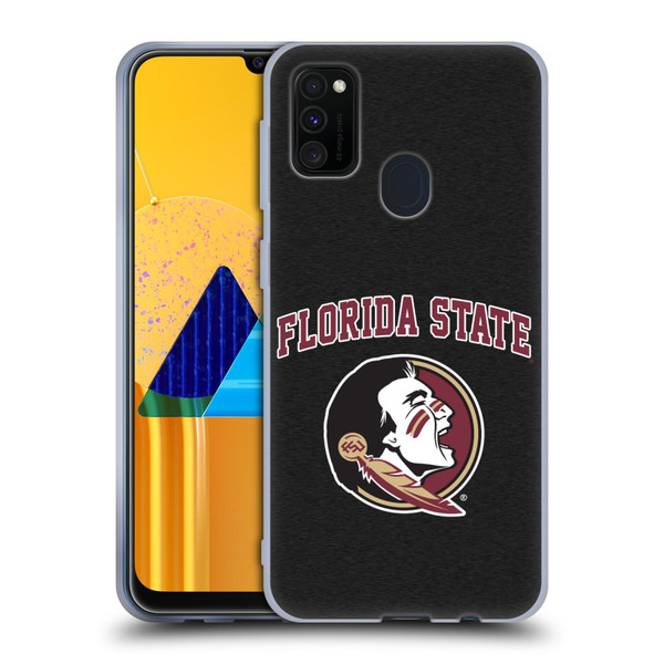 Florida State University FSU Florida State University Campus Logotype Soft Gel Case for Samsung Galaxy M30s (2019)/M21 (2020)