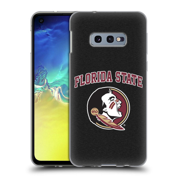 Florida State University FSU Florida State University Campus Logotype Soft Gel Case for Samsung Galaxy S10e