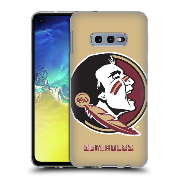 Florida State University FSU Florida State University Oversized Icon Soft Gel Case for Samsung Galaxy S10e