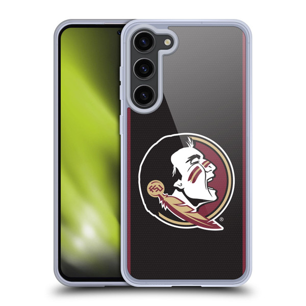 Florida State University FSU Florida State University Football Jersey Soft Gel Case for Samsung Galaxy S23+ 5G