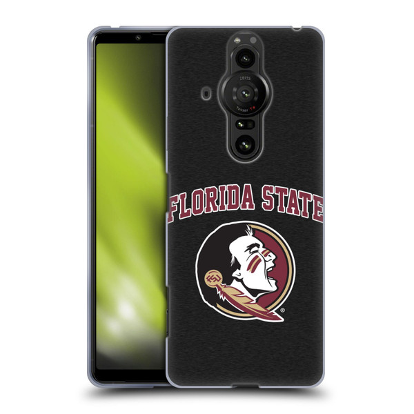 Florida State University FSU Florida State University Campus Logotype Soft Gel Case for Sony Xperia Pro-I