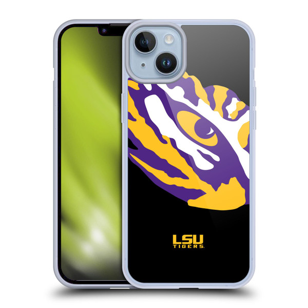 Louisiana State University LSU Louisiana State University LSU Oversized Icon Soft Gel Case for Apple iPhone 14 Plus Louisiana State University LSU Louisiana State University LSU Oversized Icon Soft Gel Case for Apple iPhone 14 Plus