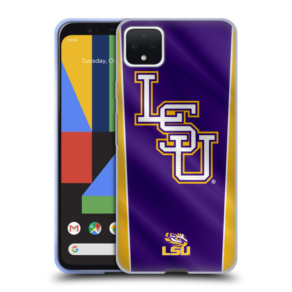 Louisiana State University LSU Louisiana State University Banner Soft Gel Case for Google Pixel 4 XL