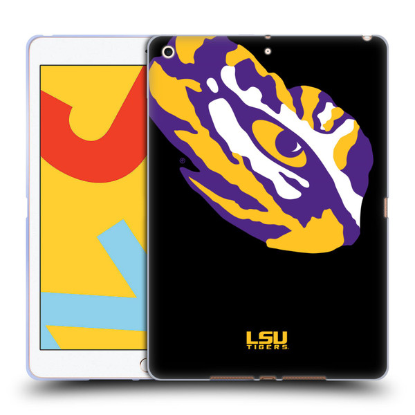Louisiana State University LSU Louisiana State University Oversized Icon Soft Gel Case for Apple iPad 10.2 2019/2020/2021