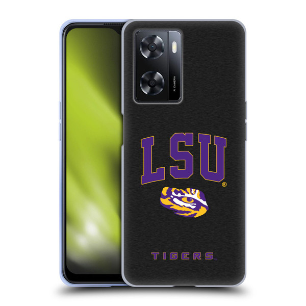 Louisiana State University LSU Louisiana State University Campus Logotype Soft Gel Case for OPPO A57s