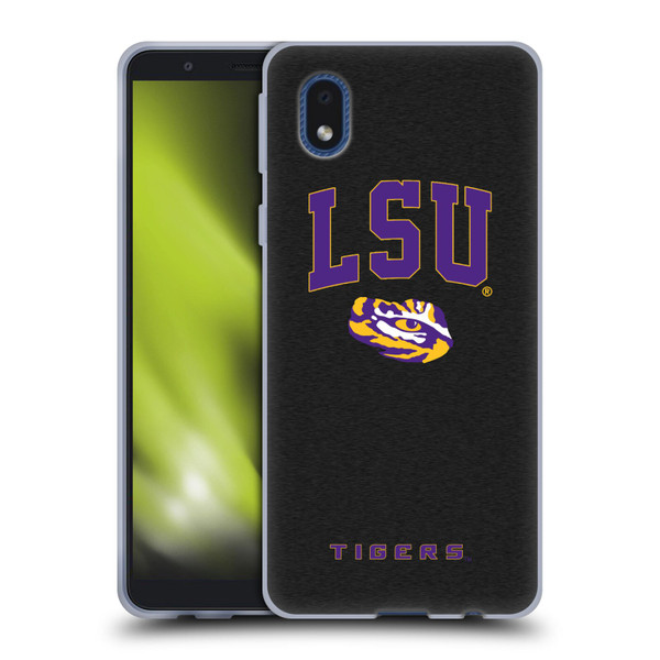 Louisiana State University LSU Louisiana State University Campus Logotype Soft Gel Case for Samsung Galaxy A01 Core (2020)