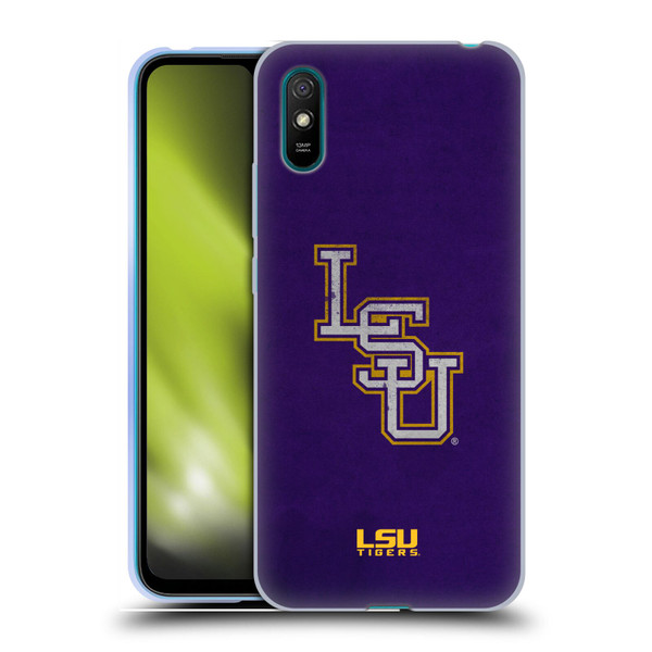 Louisiana State University LSU Louisiana State University Distressed Look Soft Gel Case for Xiaomi Redmi 9A / Redmi 9AT