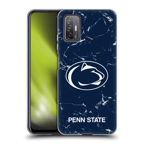 Pennsylvania State University PSU The Pennsylvania State University Marble Soft Gel Case for HTC Desire 21 Pro 5G