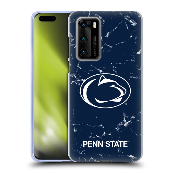 Pennsylvania State University PSU The Pennsylvania State University Marble Soft Gel Case for Huawei P40 5G