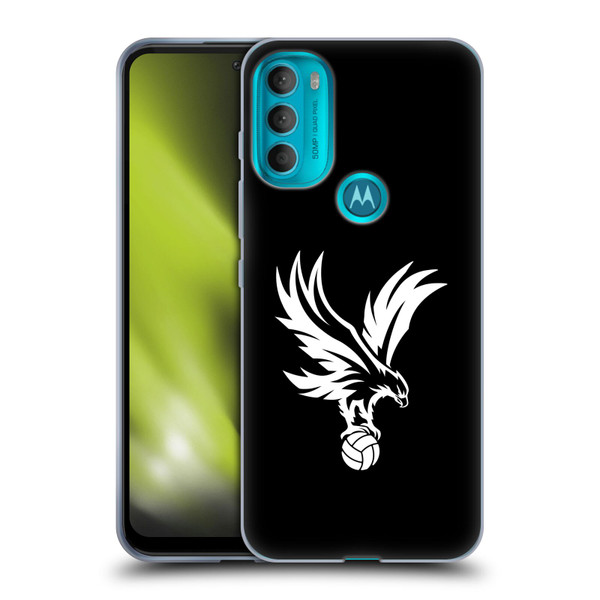 Crystal Palace FC Crest Eagle Grey Soft Gel Case for Motorola Moto G71 5G