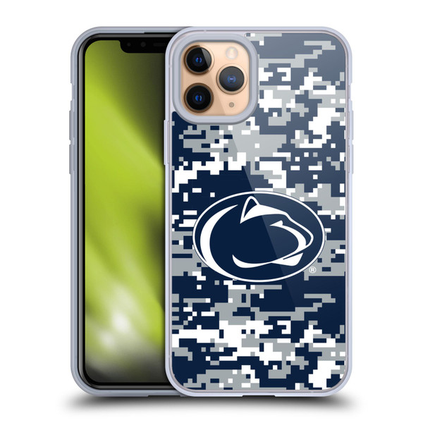 Pennsylvania State University PSU The Pennsylvania State University Digital Camouflage Soft Gel Case for Apple iPhone 11 Pro