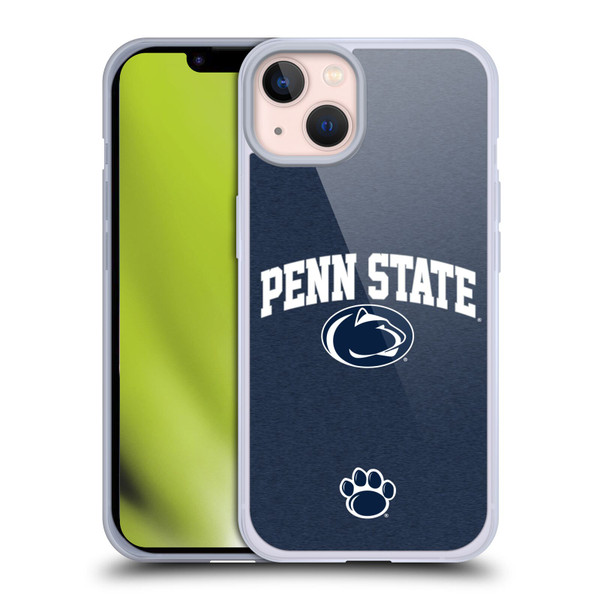 Pennsylvania State University PSU The Pennsylvania State University Campus Logotype Soft Gel Case for Apple iPhone 13