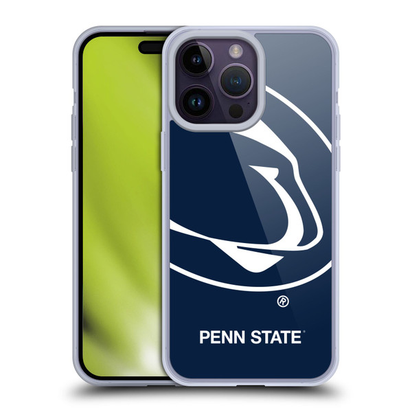 Pennsylvania State University PSU The Pennsylvania State University Oversized Icon Soft Gel Case for Apple iPhone 14 Pro Max