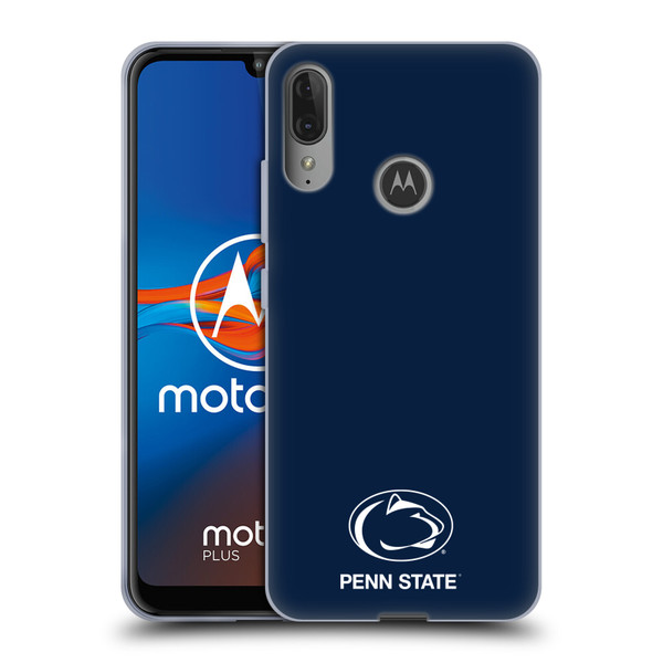 Pennsylvania State University PSU The Pennsylvania State University Logo Soft Gel Case for Motorola Moto E6 Plus