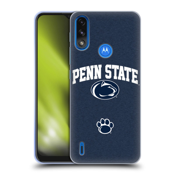 Pennsylvania State University PSU The Pennsylvania State University Campus Logotype Soft Gel Case for Motorola Moto E7 Power / Moto E7i Power