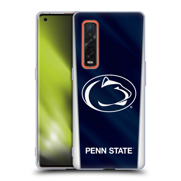 Pennsylvania State University PSU The Pennsylvania State University Banner Soft Gel Case for OPPO Find X2 Pro 5G