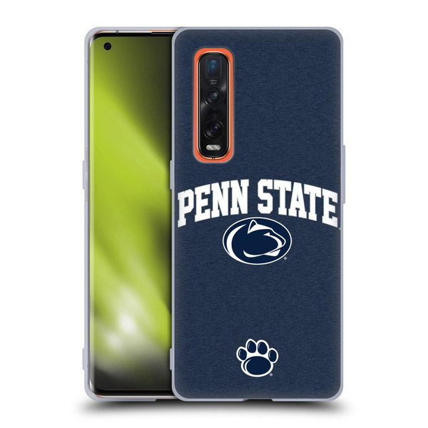 Pennsylvania State University PSU The Pennsylvania State University Campus Logotype Soft Gel Case for OPPO Find X2 Pro 5G