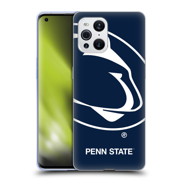 Pennsylvania State University PSU The Pennsylvania State University Oversized Icon Soft Gel Case for OPPO Find X3 / Pro