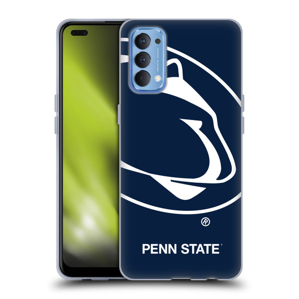 Pennsylvania State University PSU The Pennsylvania State University Oversized Icon Soft Gel Case for OPPO Reno 4 5G