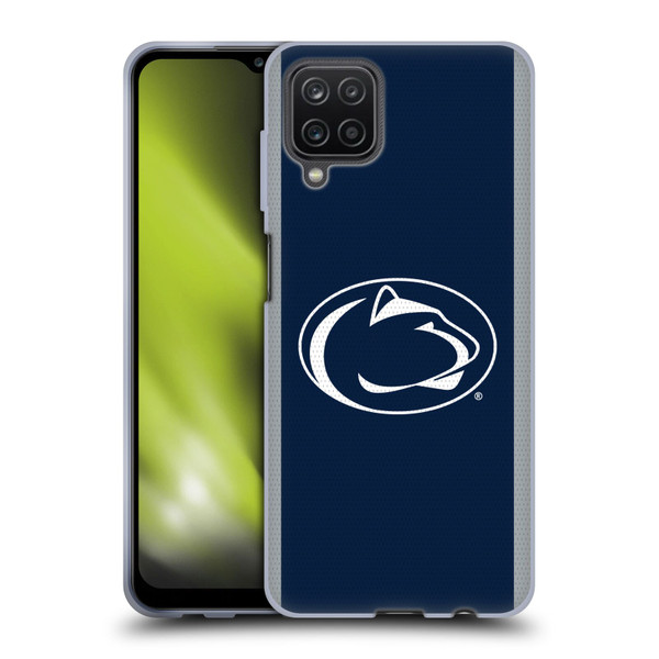 Pennsylvania State University PSU The Pennsylvania State University Football Jersey Soft Gel Case for Samsung Galaxy A12 (2020)