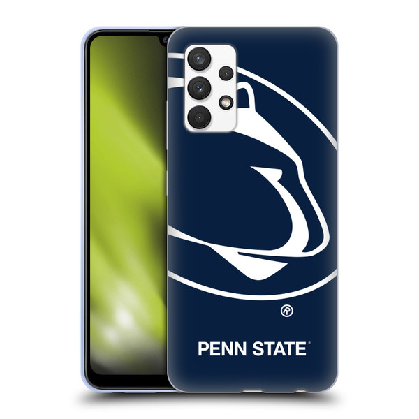 Pennsylvania State University PSU The Pennsylvania State University Oversized Icon Soft Gel Case for Samsung Galaxy A32 (2021)