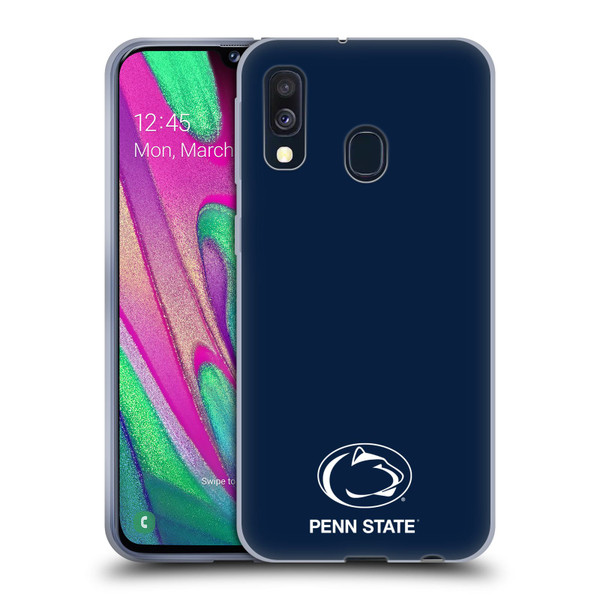 Pennsylvania State University PSU The Pennsylvania State University Logo Soft Gel Case for Samsung Galaxy A40 (2019)