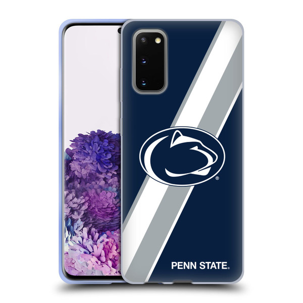 Pennsylvania State University PSU The Pennsylvania State University Stripes Soft Gel Case for Samsung Galaxy S20 / S20 5G