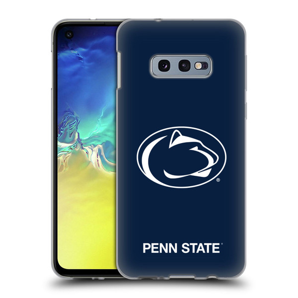 Pennsylvania State University PSU The Pennsylvania State University Plain Soft Gel Case for Samsung Galaxy S10e