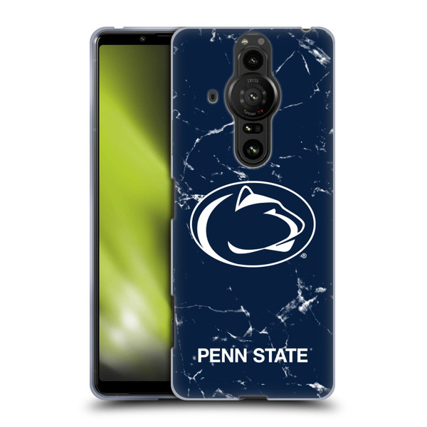 Pennsylvania State University PSU The Pennsylvania State University Marble Soft Gel Case for Sony Xperia Pro-I