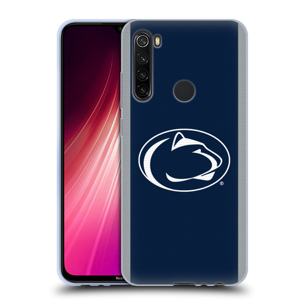 Pennsylvania State University PSU The Pennsylvania State University Football Jersey Soft Gel Case for Xiaomi Redmi Note 8T