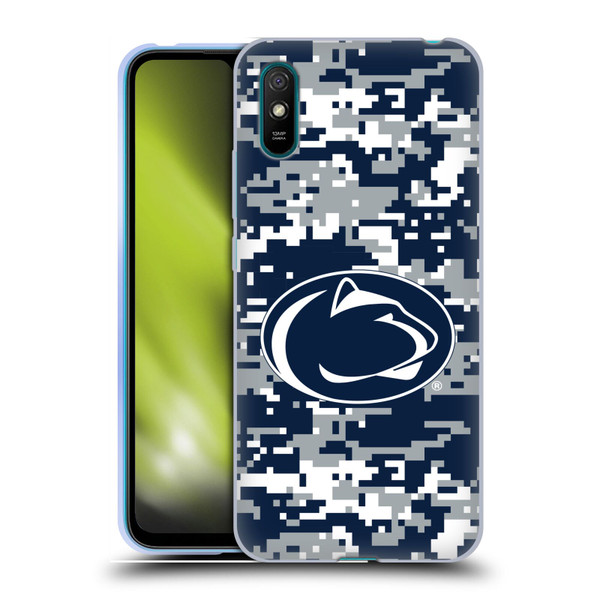 Pennsylvania State University PSU The Pennsylvania State University Digital Camouflage Soft Gel Case for Xiaomi Redmi 9A / Redmi 9AT