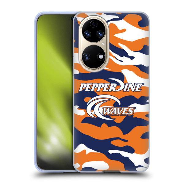 Pepperdine University Pepperdine University Art Camou Soft Gel Case for Huawei P50