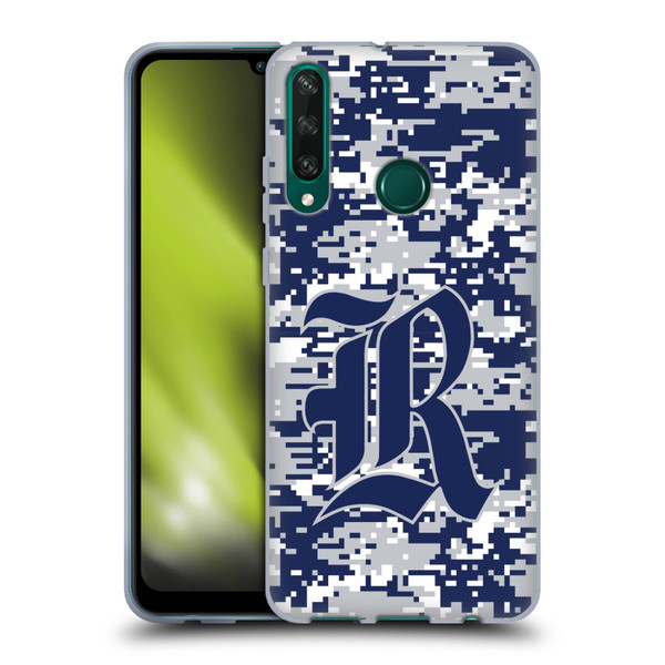 Rice University Rice University Digital Camouflage Soft Gel Case for Huawei Y6p
