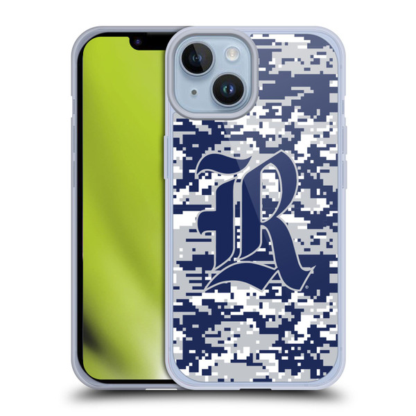 Rice University Rice University Digital Camouflage Soft Gel Case for Apple iPhone 14